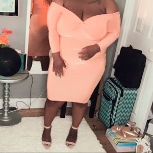 Bodycon dress from pretty little thing Size 14